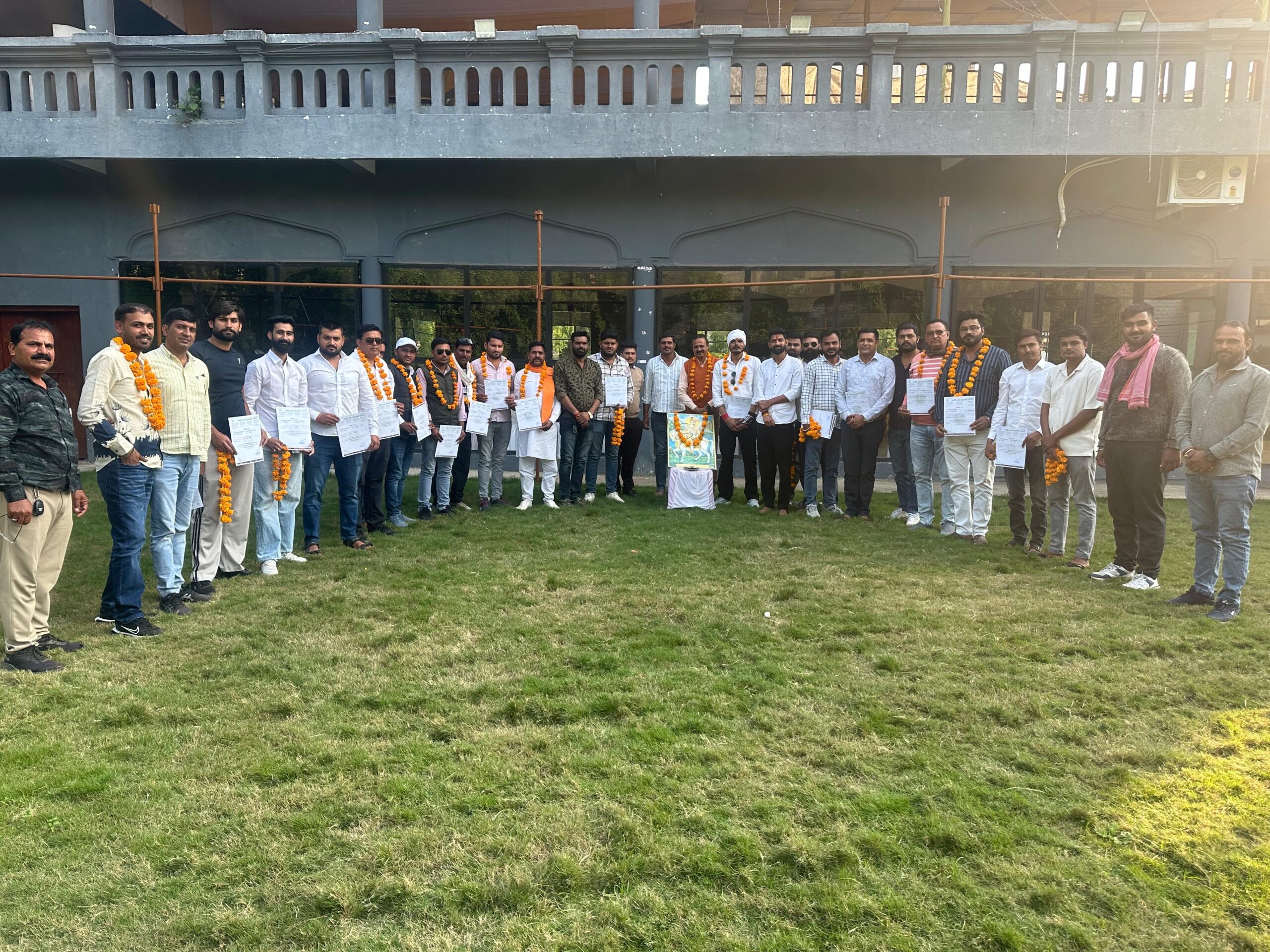 राष्ट्रीय जाट महासभा भारत जिला हरदा की नई कार्यकारिणी का गठन वरिष्ठ पदाधिकारियों की उपस्थिति में सम्पन्न